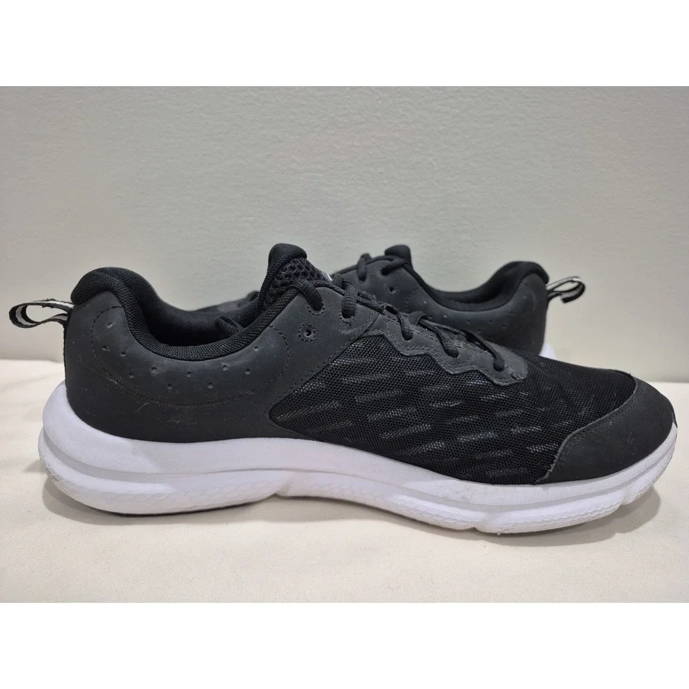 Under Armour Charged Assert 10 Black Men's Sz 14 Running Shoes 3026175-001